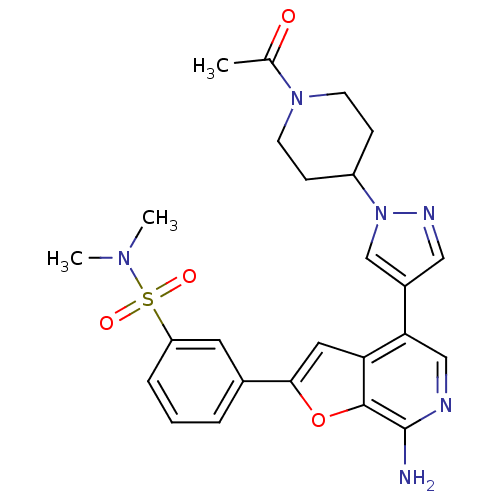 Chemical structure of BindingDB Monomer ID 50438200