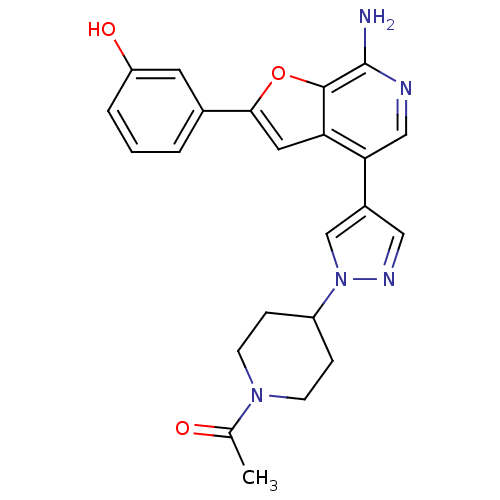 Chemical structure of BindingDB Monomer ID 50438211