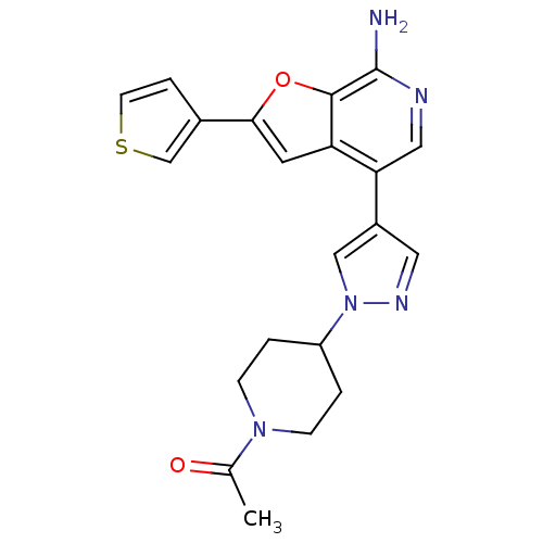 Chemical structure of BindingDB Monomer ID 50438215