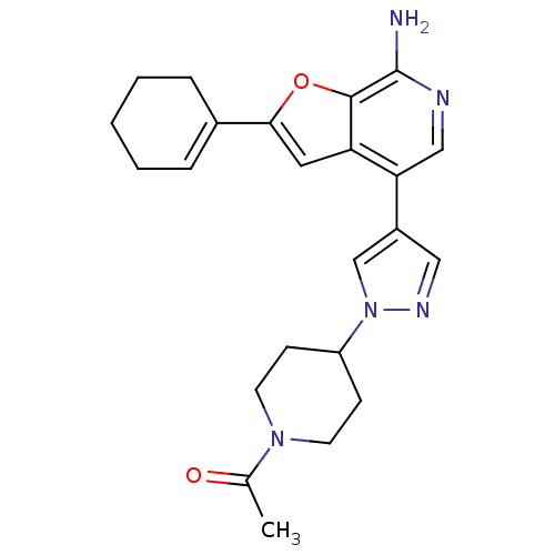 Chemical structure of BindingDB Monomer ID 50438216