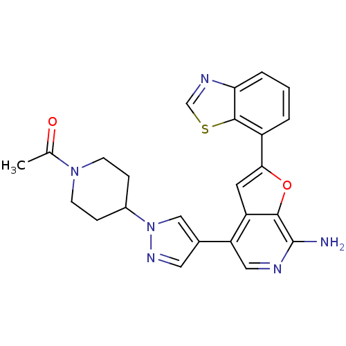 Chemical structure of BindingDB Monomer ID 50438223