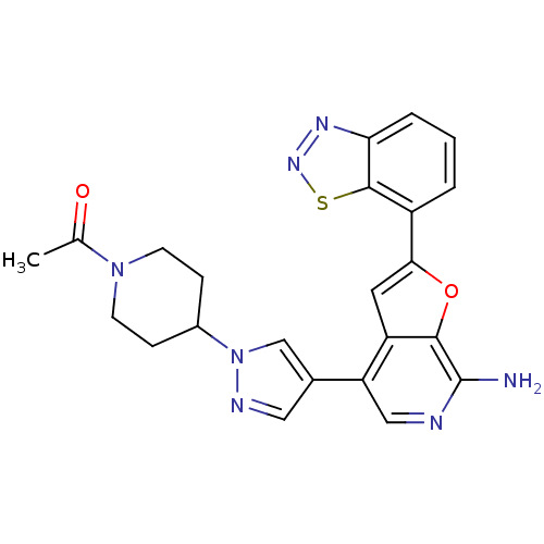 Chemical structure of BindingDB Monomer ID 50438224