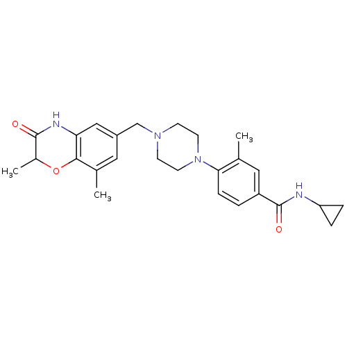 Chemical structure of BindingDB Monomer ID 50438236