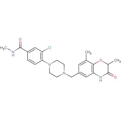 Chemical structure of BindingDB Monomer ID 50438261