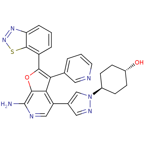 Chemical structure of BindingDB Monomer ID 50438316