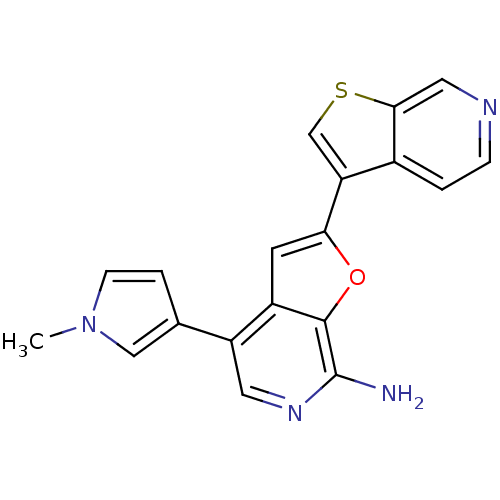 Chemical structure of BindingDB Monomer ID 50438318