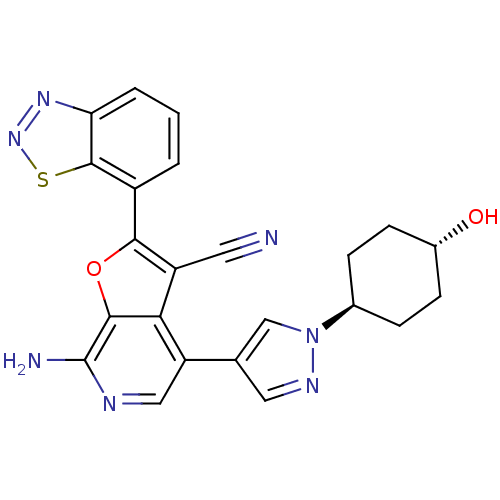 Chemical structure of BindingDB Monomer ID 50438322
