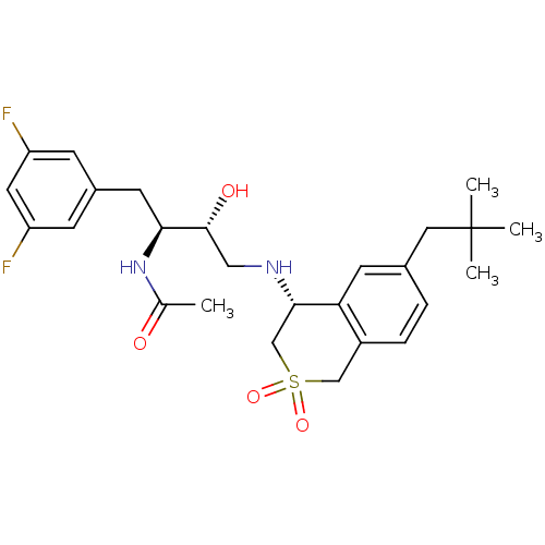 Chemical structure of BindingDB Monomer ID 50438342