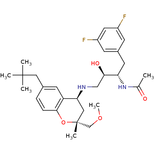 Chemical structure of BindingDB Monomer ID 50438361