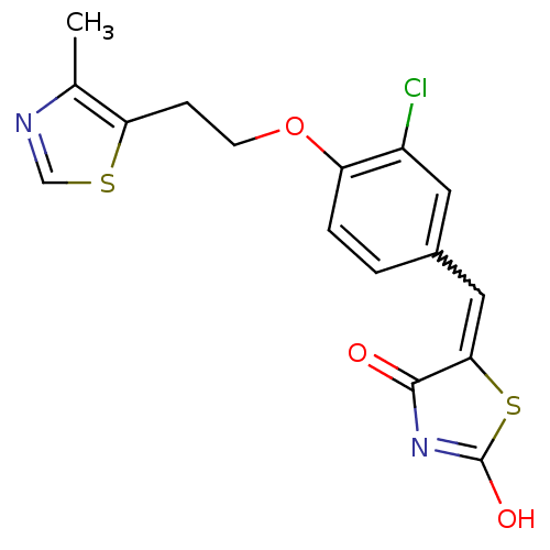 Chemical structure of BindingDB Monomer ID 50438419