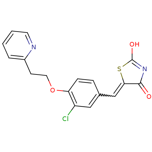 Chemical structure of BindingDB Monomer ID 50438420