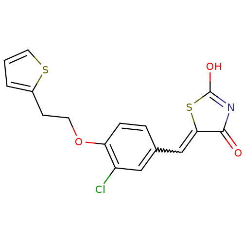 Chemical structure of BindingDB Monomer ID 50438423