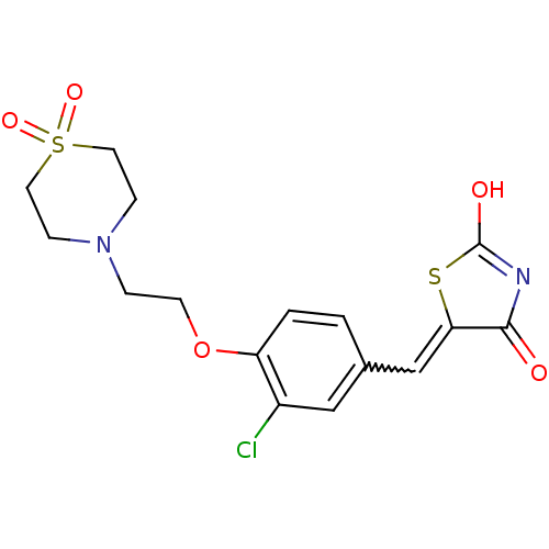 Chemical structure of BindingDB Monomer ID 50438424