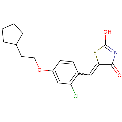 Chemical structure of BindingDB Monomer ID 50438426