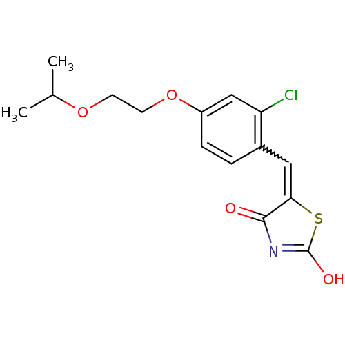 Chemical structure of BindingDB Monomer ID 50438429