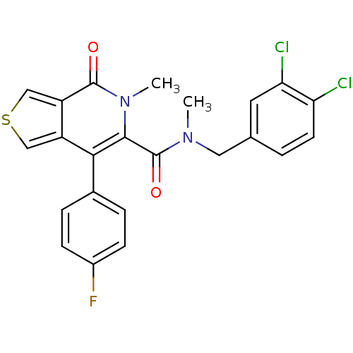 Chemical structure of BindingDB Monomer ID 50438550