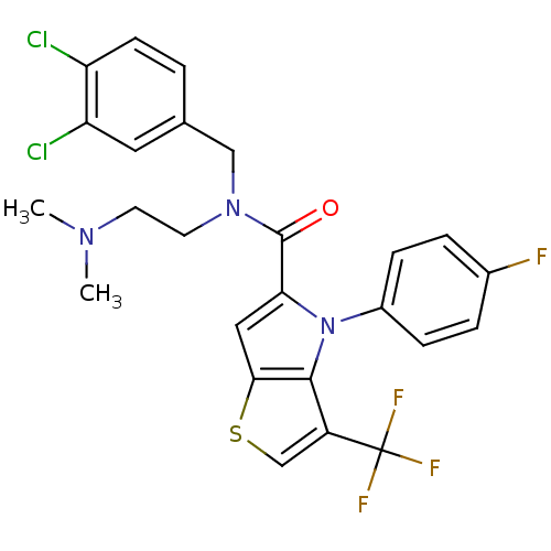 Chemical structure of BindingDB Monomer ID 50438553