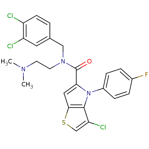 Chemical structure of BindingDB Monomer ID 50438554