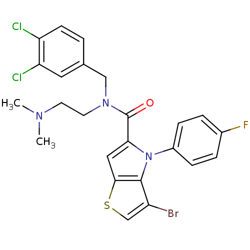 Chemical structure of BindingDB Monomer ID 50438555