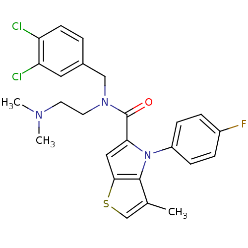 Chemical structure of BindingDB Monomer ID 50438556