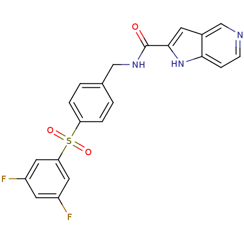 Chemical structure of BindingDB Monomer ID 50438945