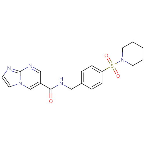 Chemical structure of BindingDB Monomer ID 50438962