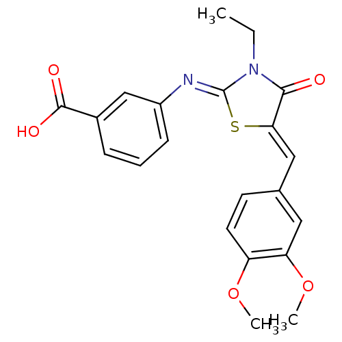 Chemical structure of BindingDB Monomer ID 50439142