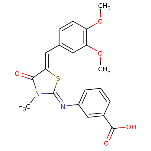 Chemical structure of BindingDB Monomer ID 50439143