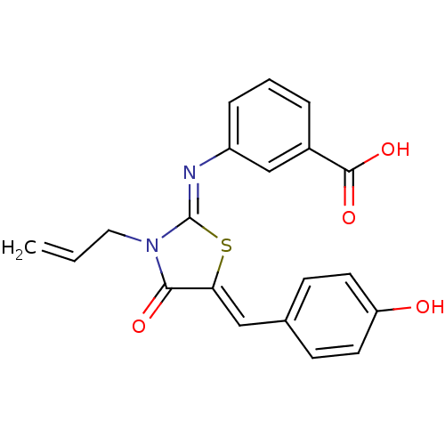 Chemical structure of BindingDB Monomer ID 50439149