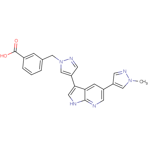 Chemical structure of BindingDB Monomer ID 50439166