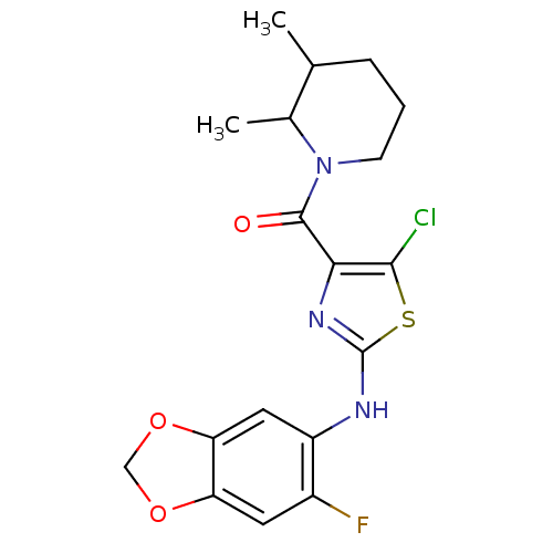 Chemical structure of BindingDB Monomer ID 50439218
