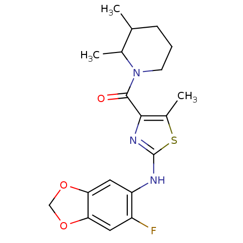 Chemical structure of BindingDB Monomer ID 50439219