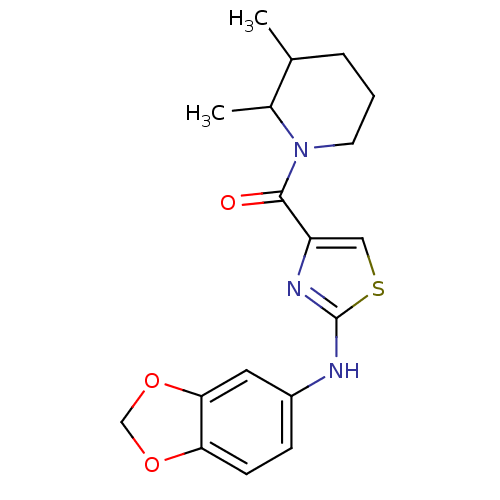 Chemical structure of BindingDB Monomer ID 50439220
