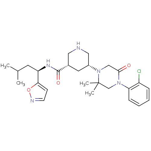 Chemical structure of BindingDB Monomer ID 50439253