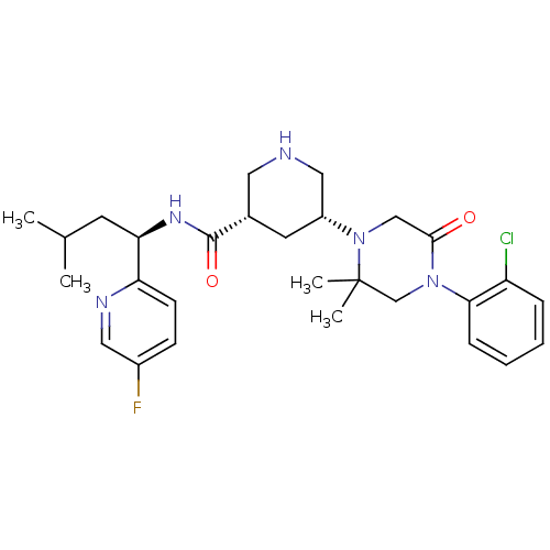Chemical structure of BindingDB Monomer ID 50439255