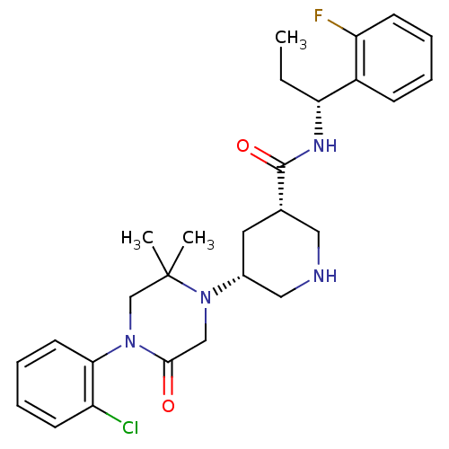 Chemical structure of BindingDB Monomer ID 50439260
