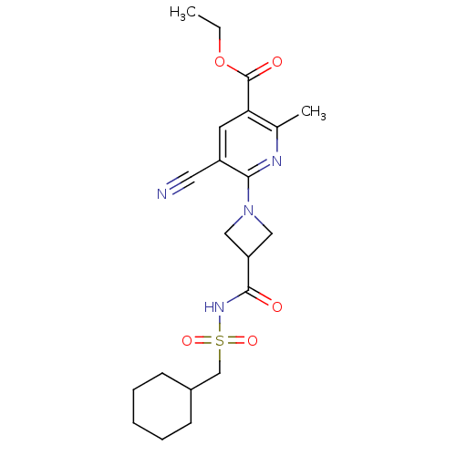 Chemical structure of BindingDB Monomer ID 50439287