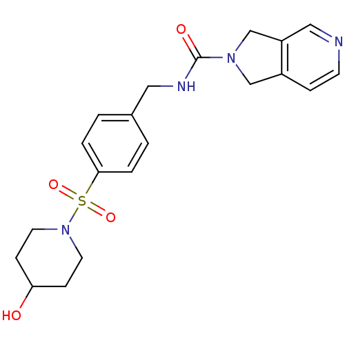 Chemical structure of BindingDB Monomer ID 50439291