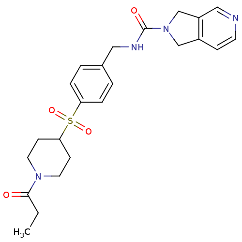 Chemical structure of BindingDB Monomer ID 50439297