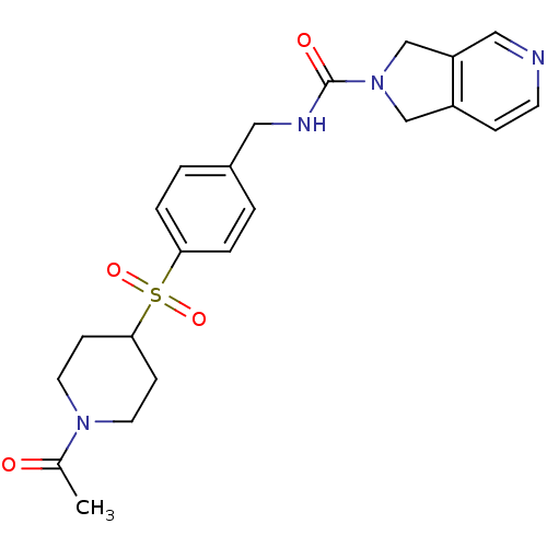 Chemical structure of BindingDB Monomer ID 50439298