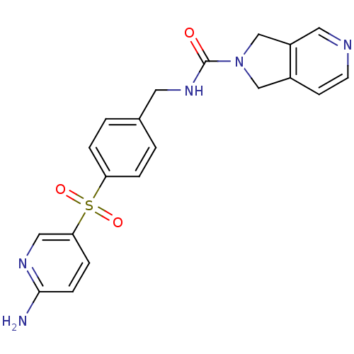 Chemical structure of BindingDB Monomer ID 50439302