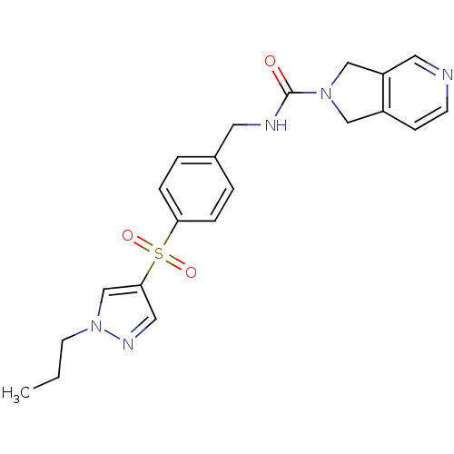 Chemical structure of BindingDB Monomer ID 50439307