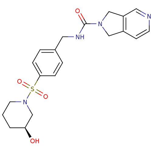Chemical structure of BindingDB Monomer ID 50439323