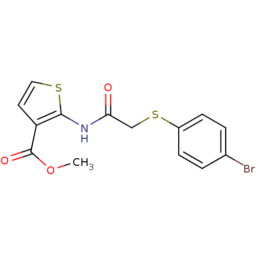 Chemical structure of BindingDB Monomer ID 50439366