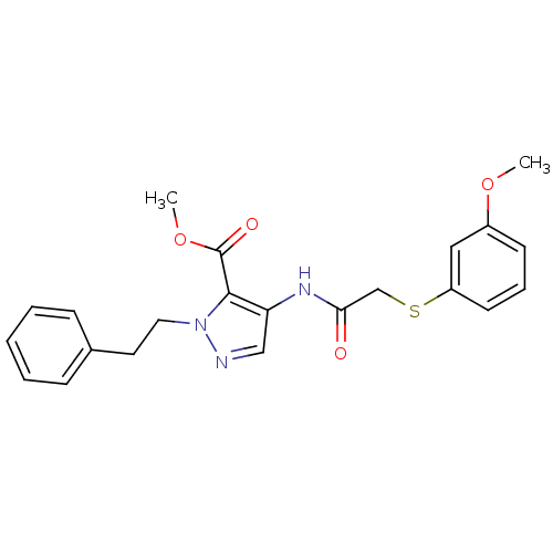 Chemical structure of BindingDB Monomer ID 50439375