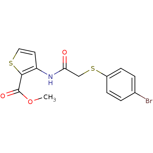 Chemical structure of BindingDB Monomer ID 50439376