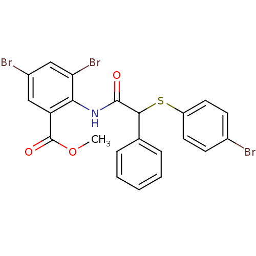 Chemical structure of BindingDB Monomer ID 50439384