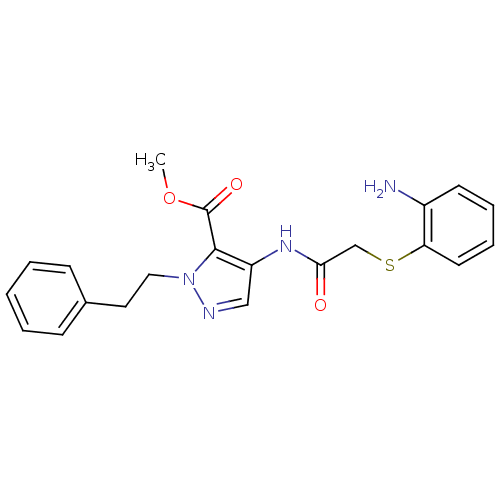 Chemical structure of BindingDB Monomer ID 50439390