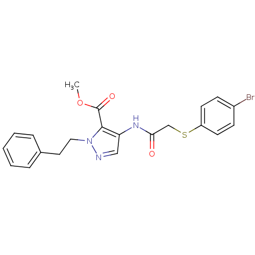 Chemical structure of BindingDB Monomer ID 50439391