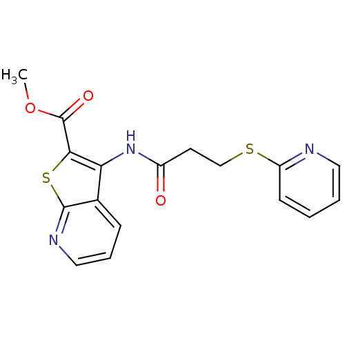 Chemical structure of BindingDB Monomer ID 50439395
